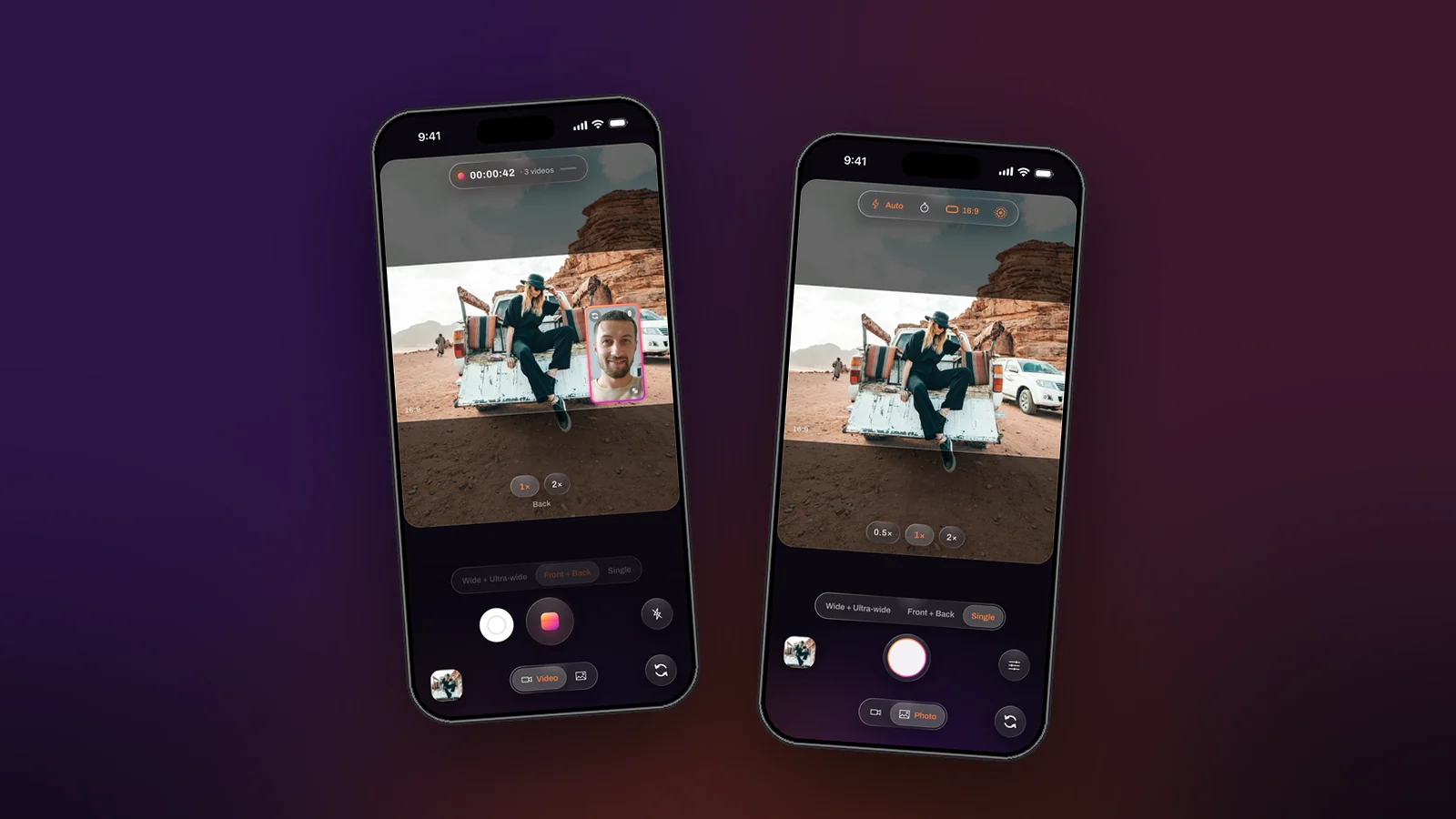 How to take a photo while recording video on iPhone (with two cameras)